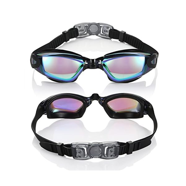 Aegend Swim Goggles, Swimming Goggles No Leaking Full Protection Adult Men Women Youth - Image 3