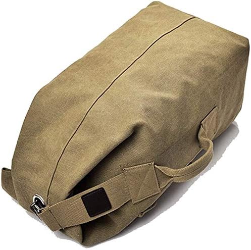 Military Duffel Bag Top Load Double Strap Canvas Backpack Army Travel Big Size,Large Capacity Travel Climbing Bag - Image 4