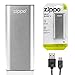 Zippo Heatbank 3 Rechargeable Lithium Fer Chauffe Main avec Puissance Pack - Argent, Size 3H