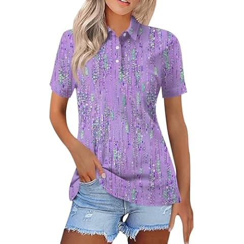 Generic Women's Short Sleeve Polo Shirt Cover