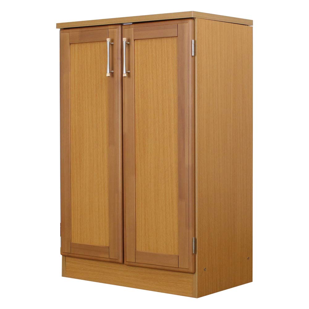 Amazon｜シンプルシューズキャビネット(幅60cm) (ナチュラル)｜下駄箱  