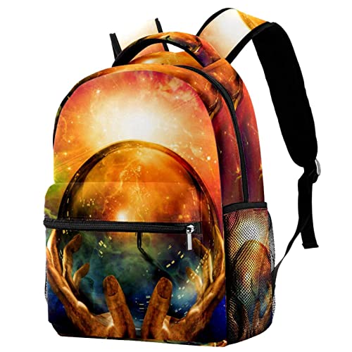 Sac à dos de voyage imprimé boule de verre parfait pour vos weekends et randonnées