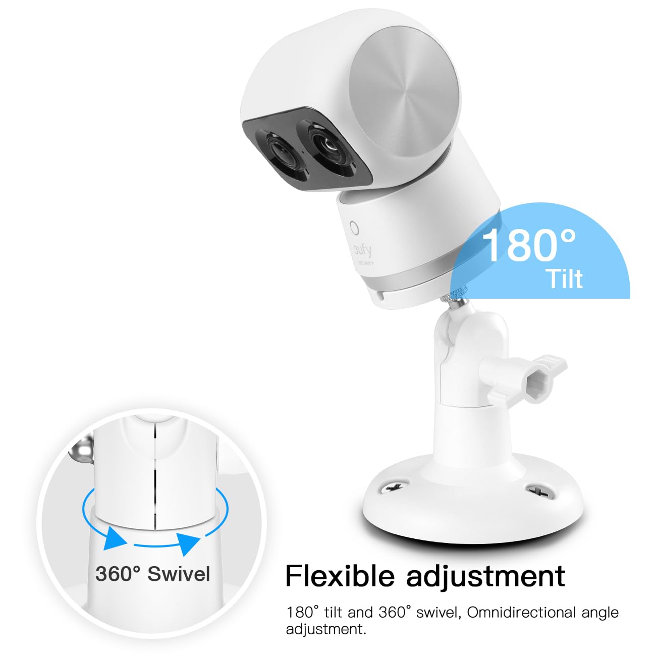 Amazon | VOMENC 調節可能なブラケットマウント Eufy Security 屋内