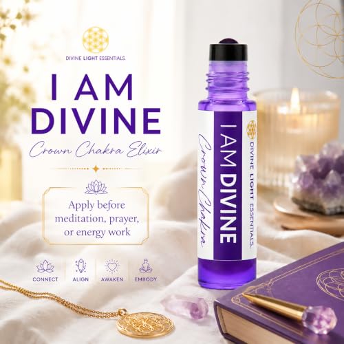 I Am Divine Aceite Esencial Elixir Chakra Corona miniatura 6