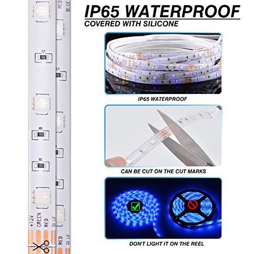 Tira LED RGB KATUR 9.96 m, IP65, WiFi y control remoto miniatura 5