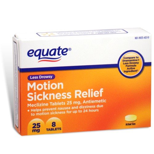 Equate meclizine 25 mg