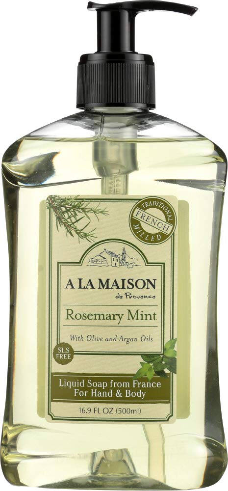A La Maison De ProvenceNOT A CASE) Soap Liquid French Rosemary Mint