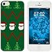 Produktbild PhoneNatic Case kompatibel mit Apple iPhone 5 / 5s / SE Silikon-Hülle X Mas Weihnachten X-Mas Sweater M7