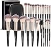 Patrocinado Patrocinado Estás viendo este anuncio según la relevancia del producto con tu búsqueda. Deja comentarios sobre el anuncio MAGEFY Set de brochas de maquillaje, 22 piezas profesional premium de cerdas sintéticas con estuche, brochas para base, sombras de ojos, set de brochas de maquillaje de viaje (Negro y dorado) Nylon 2