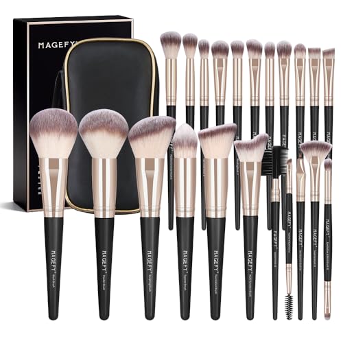 Make up Pinsel Set MAGEFY Professionelles 22 Pcs Pinselset Makeup...