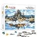 Mini Puzzle 1000 Pièces pour Cheval Adulte - Puzzles Animaux pour Adultes, Famille Défi Jeux Divertissement Jouets Cadeaux 38x26cm