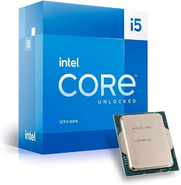 Intel® Core i5-13600K Desktop Processor 14 cores (6 P-cores + 8 E-cores) 24M Cache, up to 5.1 GHz