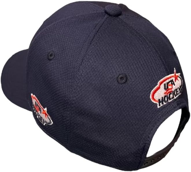 US Hockey NTDP Shield Logo Navy Hat Cap | Premium Quality, Comfort & Style | Cotton | Fan Gear Limited Edition | Officially Licensed Apparel - Image 4