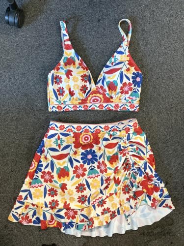 Image of Blooming Jelly Women's High Waisted Bikini Sets Tummy Control Bathing Suit Two Piece Swim Suit 2026 Retro Swimsuit