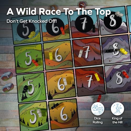 Mountain Goats juego de mesa para 2 a 4 jugadores miniatura 2