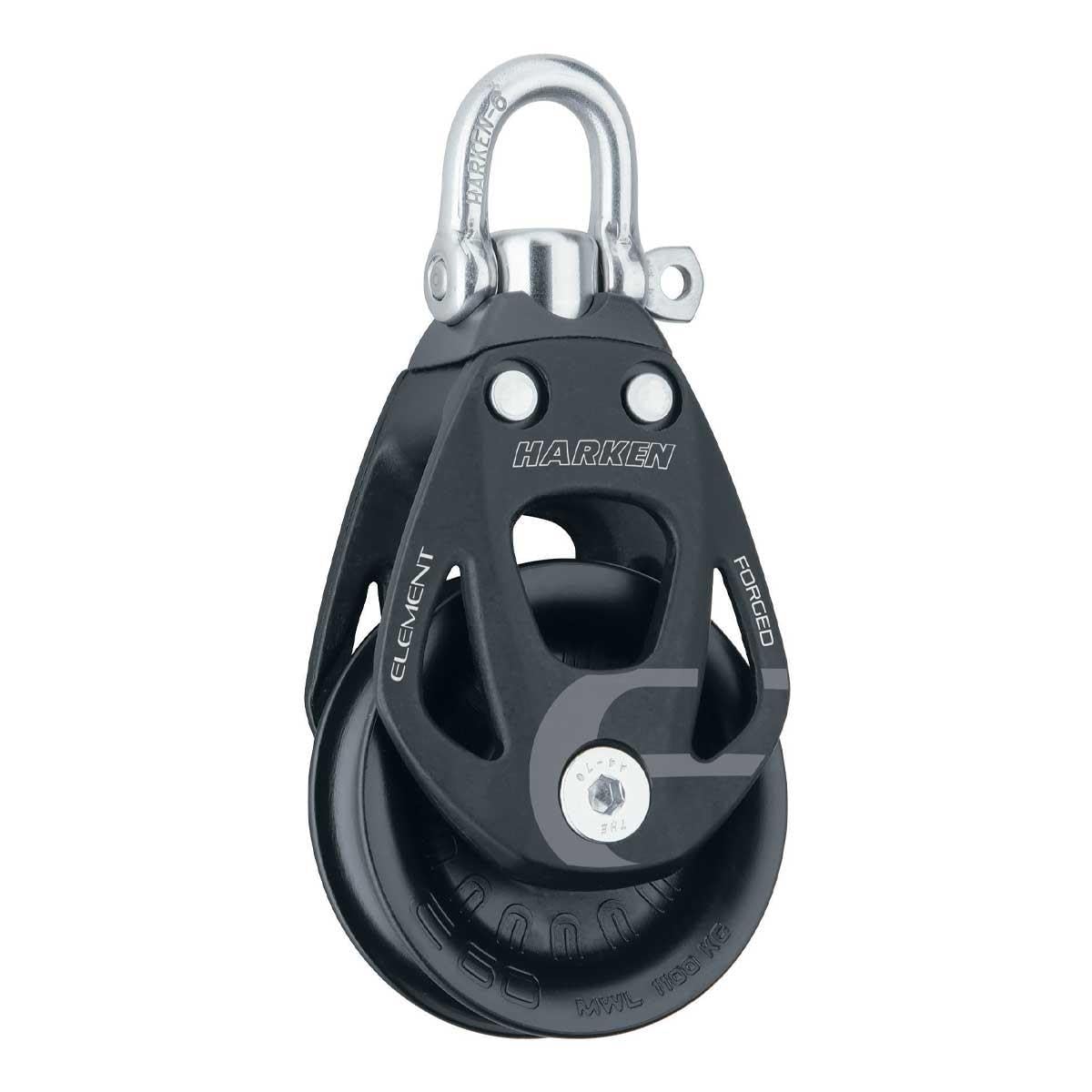 Harken Block Element Einfach/Wirbel Réa de 60 mm Pour Cordage jusqu'à 14 mm