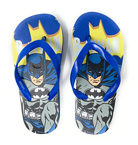 Tongs enfant garçon Batman Bleu et Noir du 26 au 33 (Bleu, eu_footwear_size_system, toddler, men, numeric_range, wide, numeric_28, numeric_29) Cover