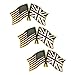 USA Flag and UK Flag Lapel Pin (3 PK)