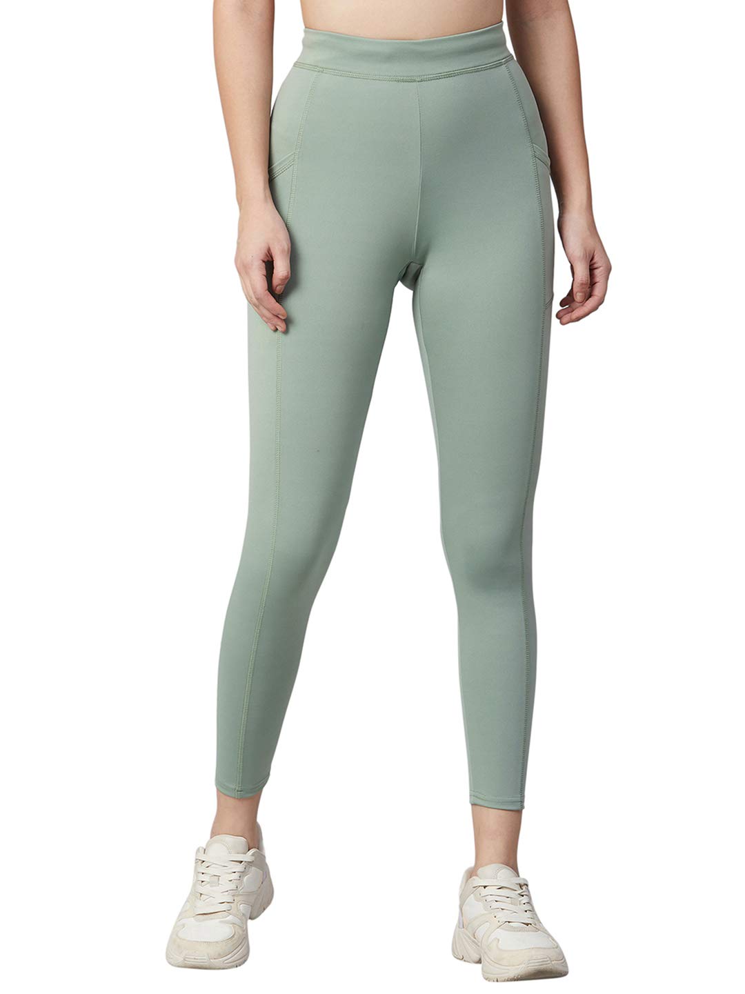 BLINKIN Women's Skinny Fit Mid Rise Leggings