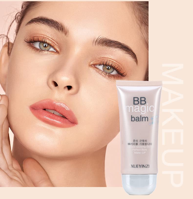Miniatura 6 de Crema BB hidratante, corrector hidratante, base de maquillaje desnuda duradera, base líquida, crema hidratante BB Cream unifica el tono de piel para