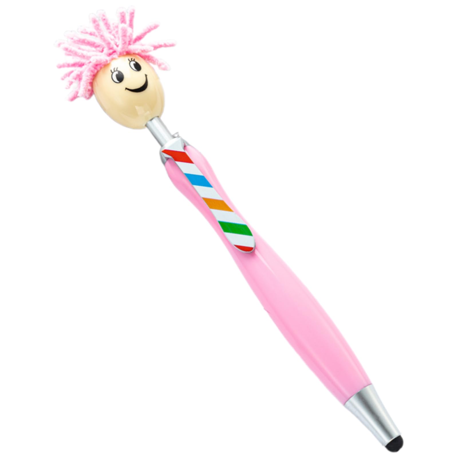 Maxtonser 10Pieces Multifunctional Ballpoint with Touching Screen Tip, Retractable Ballpoint Pen for Writing Drawing Noting