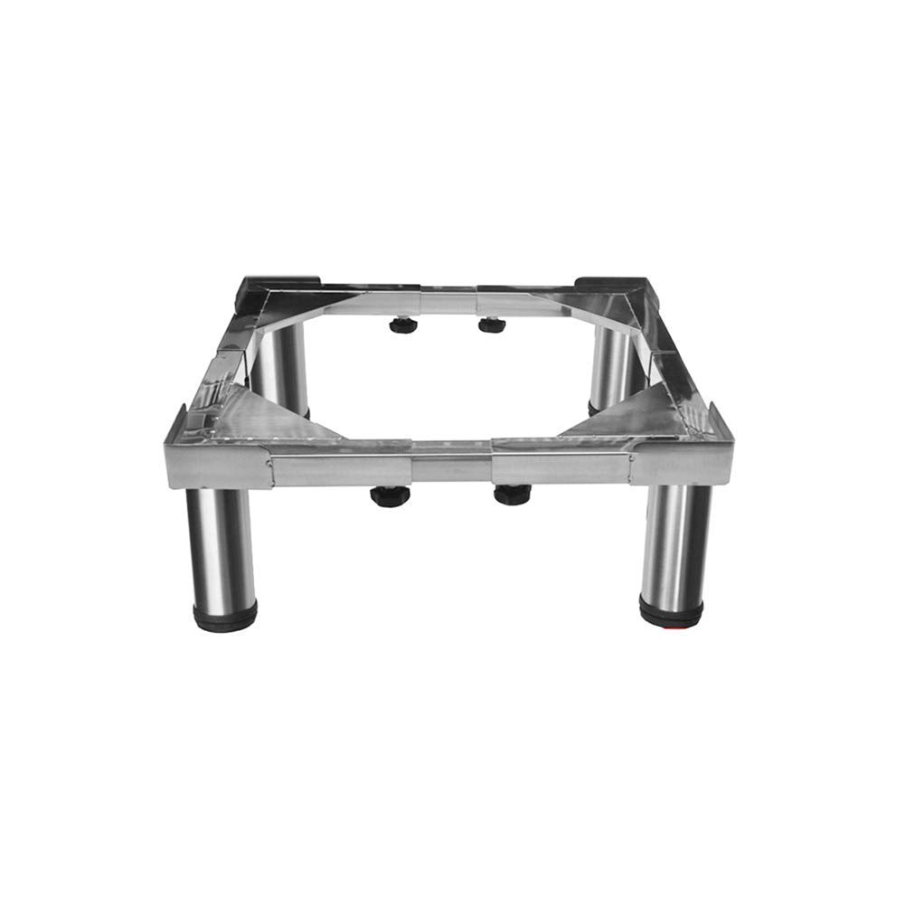 Socle lave-linge universel anti-vibration support en acier inoxydable stable