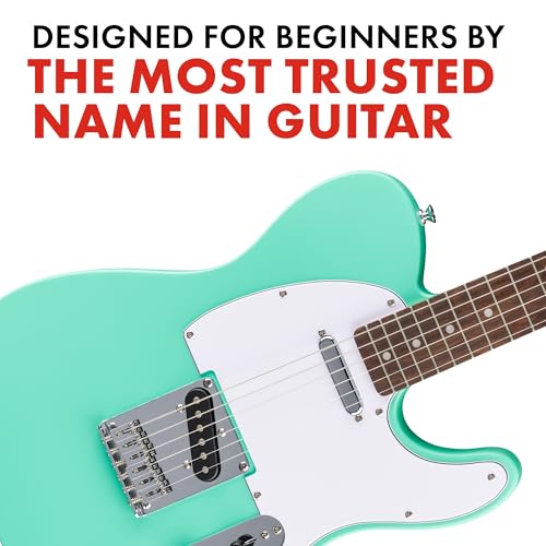 Image of Fender Squier Debut Series Tele Lrl Wpg Sea Foam Green 379670549