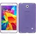 Produktbild PhoneNatic Case kompatibel mit Samsung Galaxy Tab 4 7.0 - lila Silikon Hülle X-Style + 2 Schutzfolien