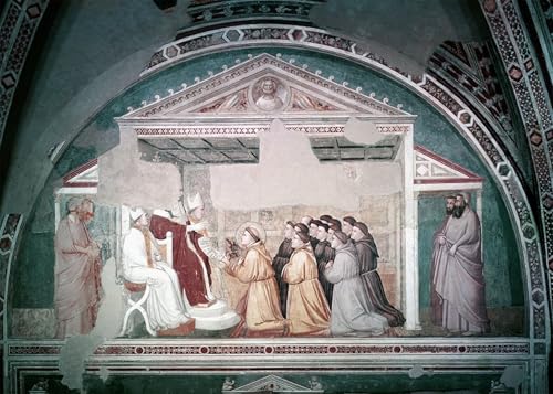 Affiche Le Pape Innocent III par Giotto : art mural pour décoration salon