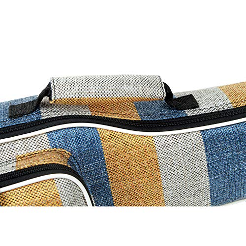 Glenmi Tricolor Stripes Ukulélé Housse de protection pour ukulélé Sopran Konzert Tenor Ukulélé 21 » 23 » 26… - Les Beatles, Paul McCartney, John Lennon, RIngo Starr, George Harrison Glenmi Tricolor Stripes Ukulélé Housse de protection pour ukulélé Sopran Konzert Tenor Ukulélé 21 '' 23 '' 26… – Image 8