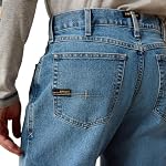 Ariat Rebar M4 Coupe de bottes Durastretch à faible hausse Jean – Hommes Jeans de travail Hommes ARIAT