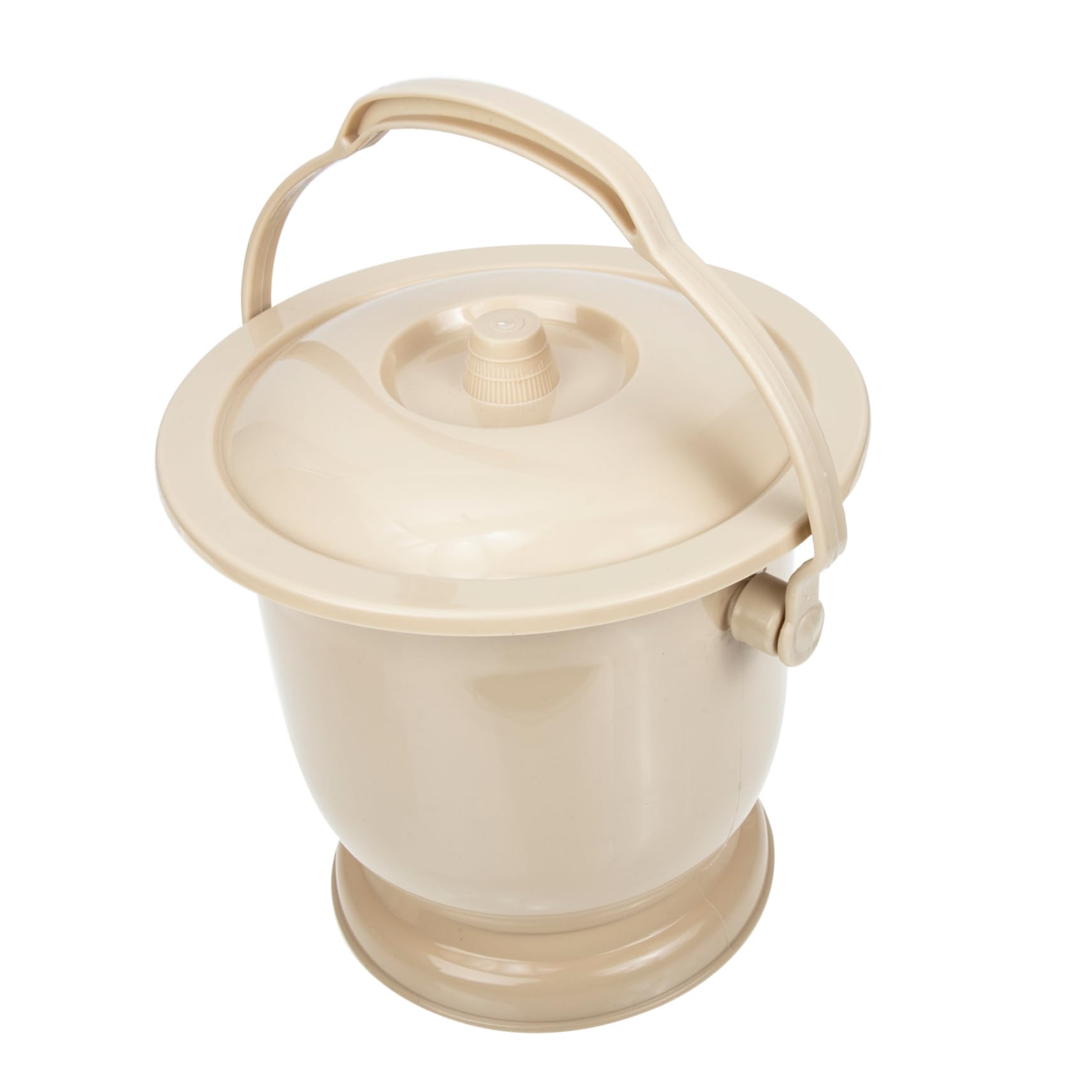 TOVINANNA Adult Urinal Pot Lid Handheld Portable Potty Practical Home Urine Bucket