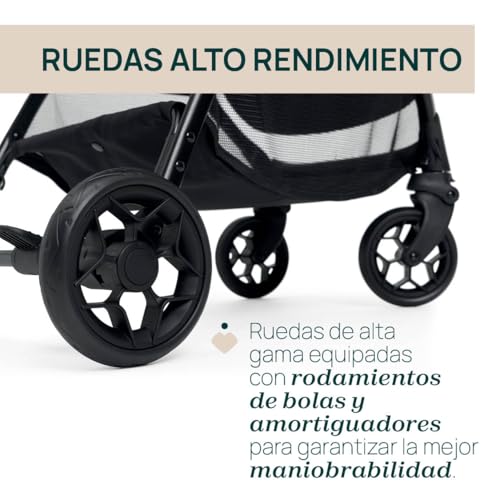 Chicco Glee, Carrito Bebé 0+ Meses-22 Kg, con Cierre Automático y Compacto, Capota Extensible con Tratamiento UV50+ Antilluvia, Respaldo Reclinable y Ajustable y Reposapiés, Azul - imagen 7