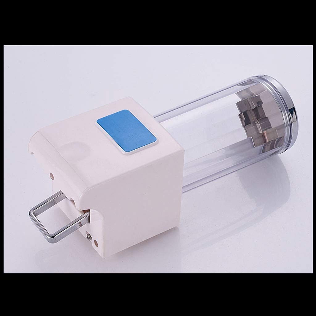 Dispenser di Sapone da appoggio, Dispenser di Sapone a Parete Dispenser di Gel Doccia Manuale per Cucina dell'hotel Bagno Dispenser di Sapone Bianco 500-1500 ml