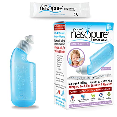 Dr. Hana’s Nasopure “The Nicer Neti Pot" for Kids | Little Squirt Kit