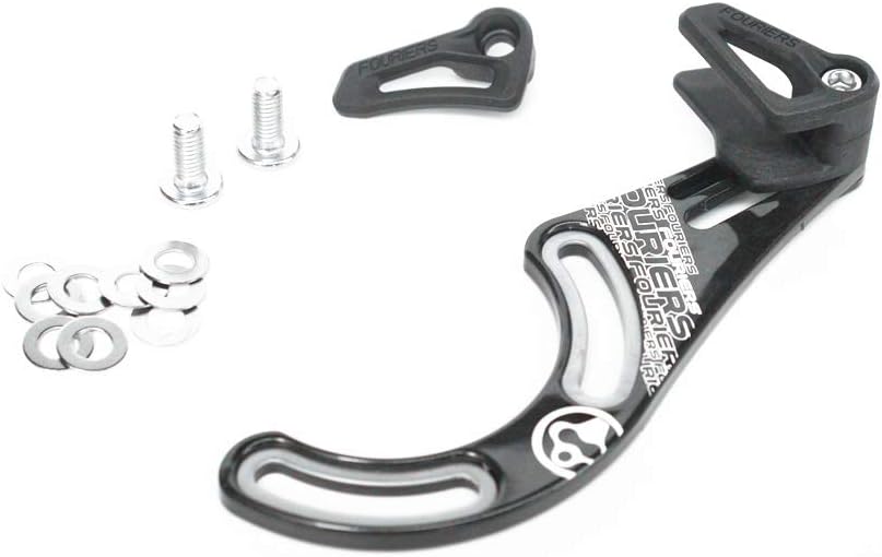 Fouriers CT-CS001-500 BB Mount Chain Guide MTB XC Keeper for Single Ring 1x System 30T 38T ISCG05 Carbon with Nylon Lightweight Bike Stable chainguide