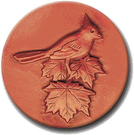 Rycraft2" Round Cookie Stamp with Handle & Recipe Booklet-CARDINAL