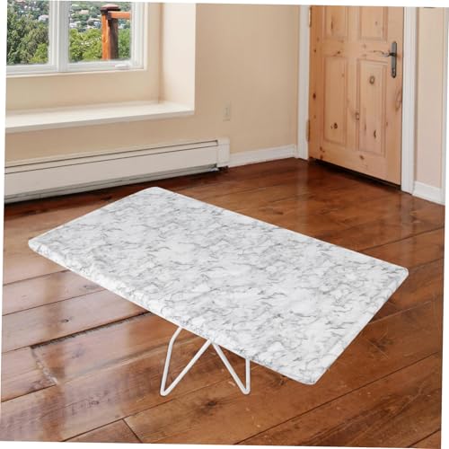 Housse de table élastique PVC 76 x 183 cm Milisten nappe ajustée imperméable - 7