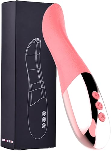 Vibrador de lengua vibrador para lamer la lengua clítoris punto G sexo oral masturbador juguetes sexuales para mujeres