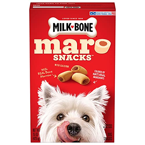 Milk-Bone MaroSnacks Dog Treats with Real Bone Marrow and Calcium
