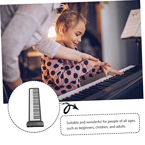TOYANDONA Rouleau Piano Pliable Piano Pliable Clavier Clavier Électronique Instrumentos Musicales Para Adultos Piano Pliant Clavier Électrique Piano Continuer Piano Pliant - Les Beatles, Paul McCartney, John Lennon, RIngo Starr, George Harrison TOYANDONA Rouleau Piano Pliable Piano Pliable Clavier Clavier Électronique Instrumentos Musicales Para Adultos Piano Pliant Clavier Électrique Piano Continuer Piano Pliant – Image 6