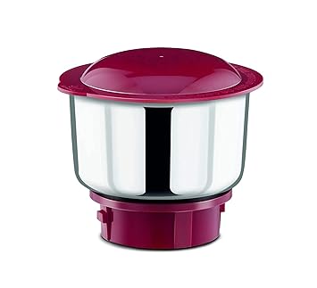 Bajaj Original 300ml Chutney Jar Assembly | Genuine Mixer Grinder Spare Jar | Compatible with Classic 750W Mixer Grinder