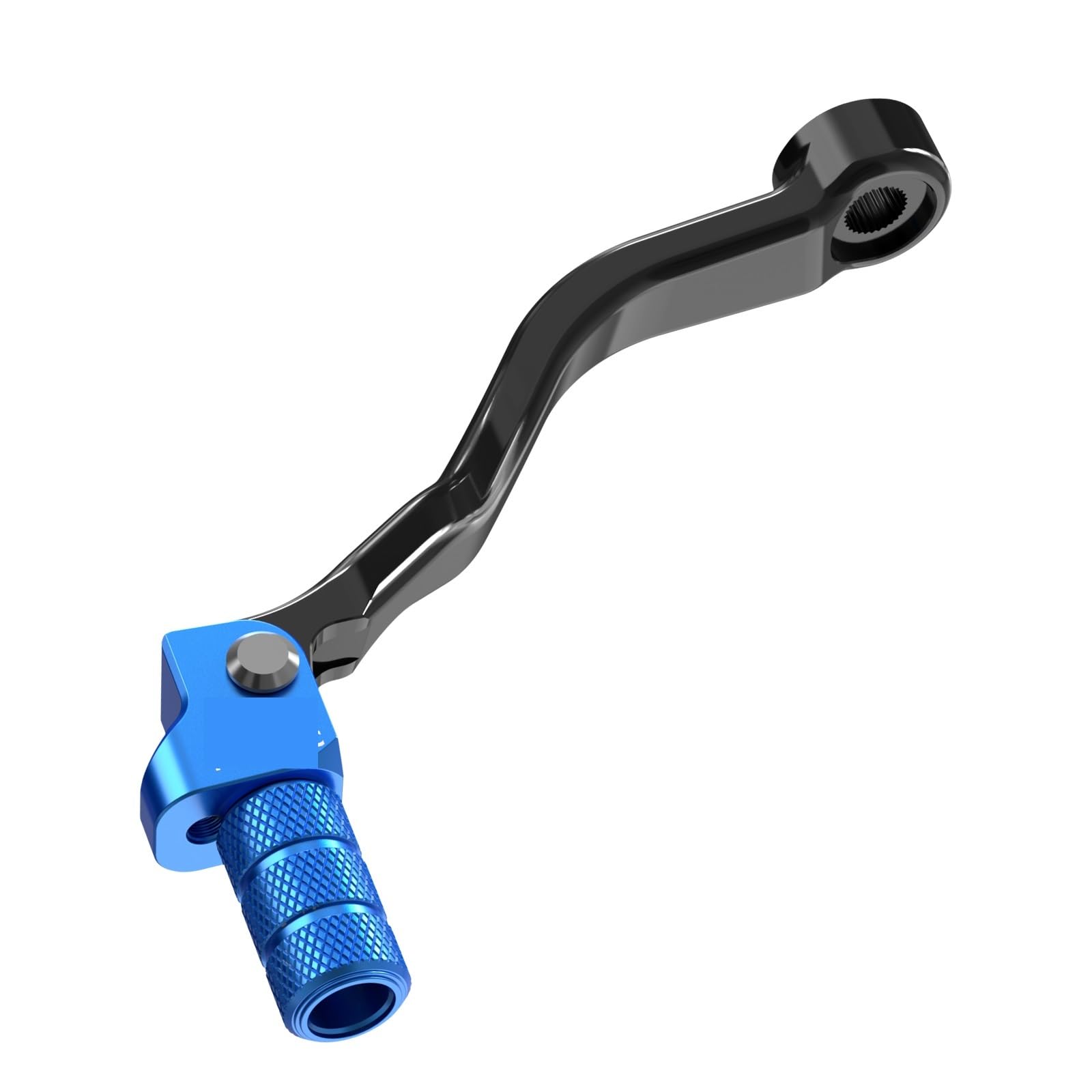 YSDOZMD Motorcycle Parts for EXC 300 250 XCW 2024 Adjustable Forged Aluminum Brake Pedal Lever Shift for Husqvarna TE for GasGas EC(Black)