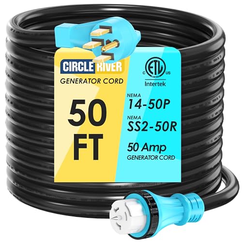 CircleRiver 50 Amp 50ft generator cord image