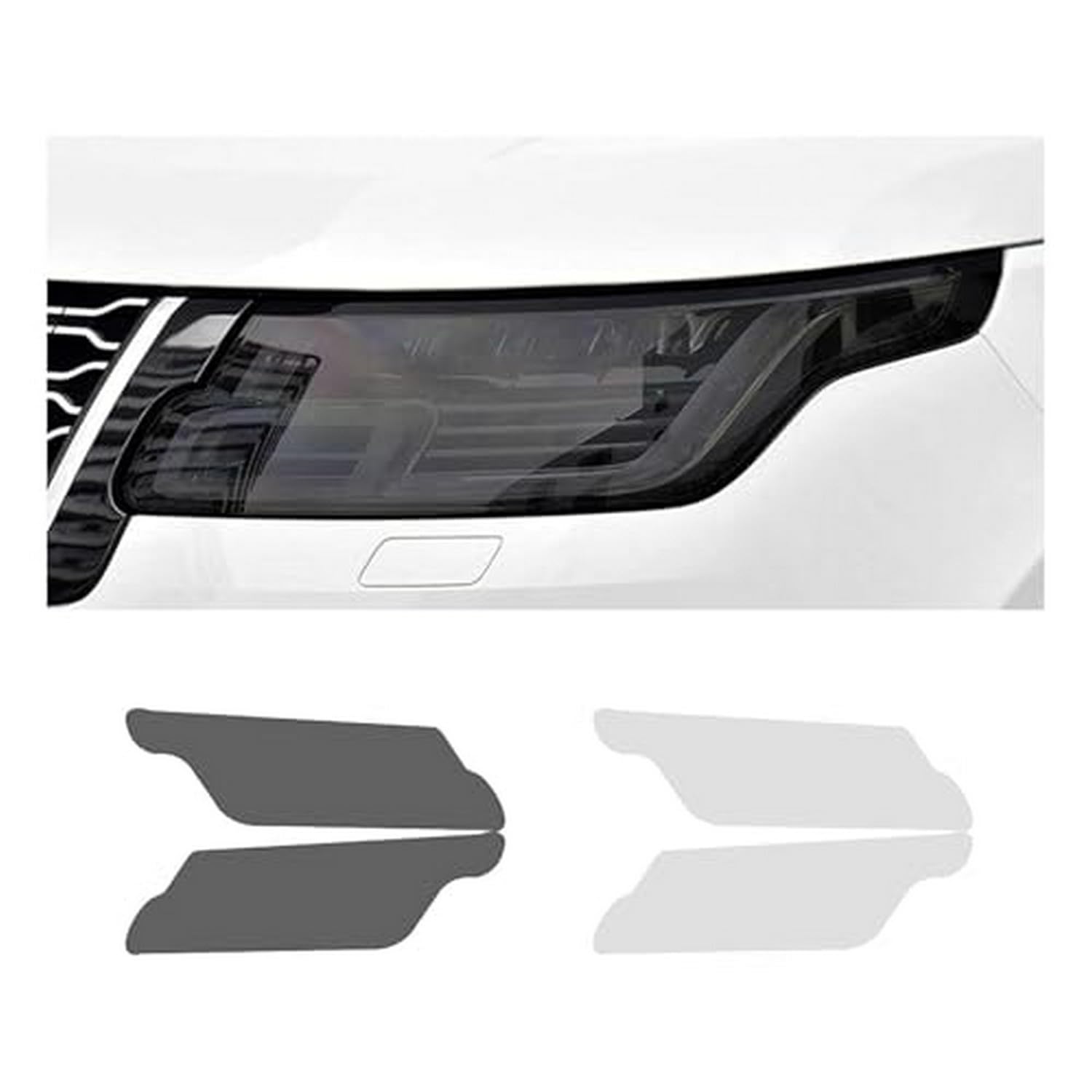 Film de protection phare Range Rover Vogue contre jaunissement et rayure