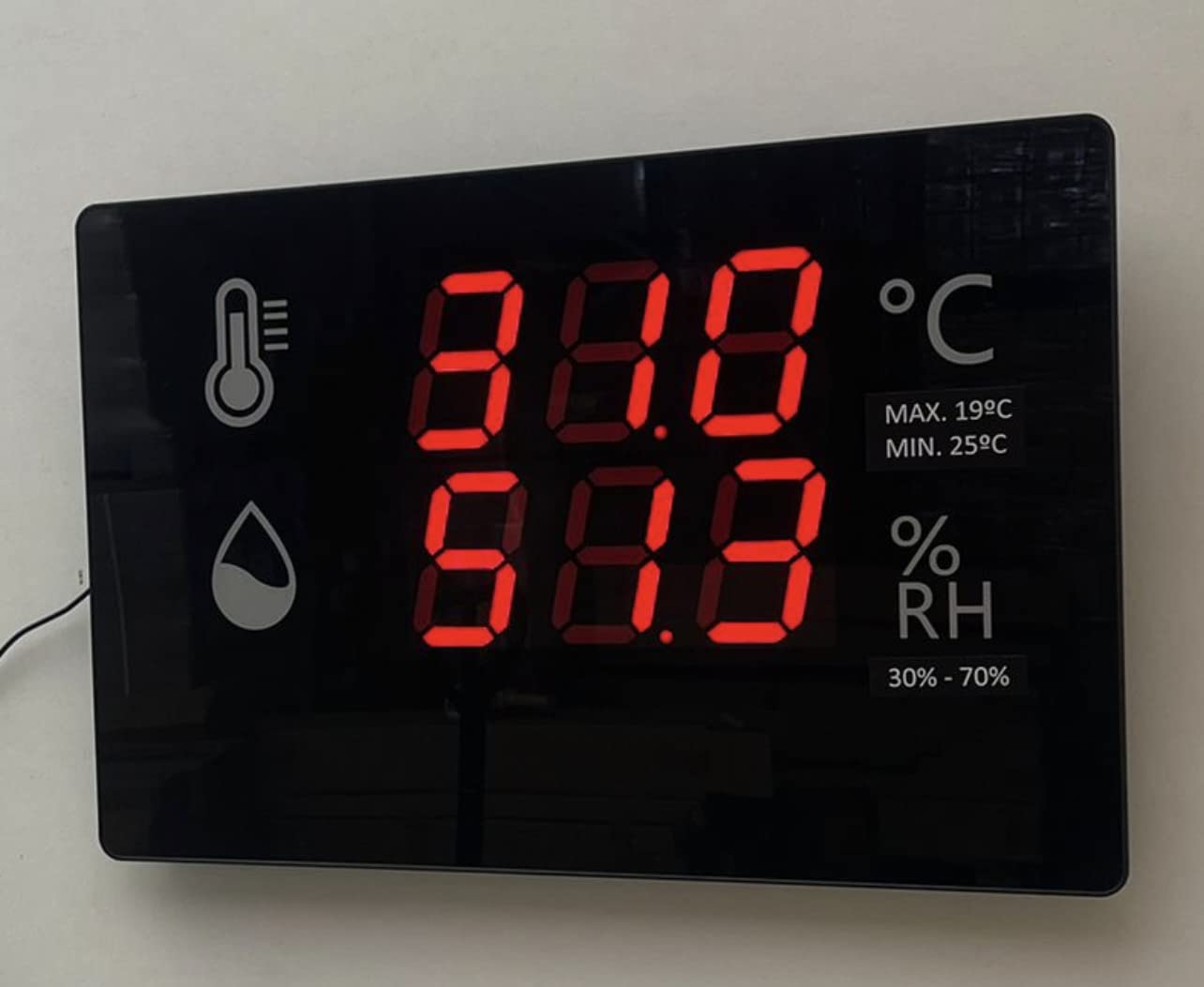 Pantalla Digital Temperatura Y Ambiente