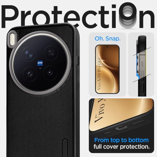 Image of Jkobi Rubberised Back Cover Case for Vivo X300 Pro (Textured Grip Design | Micro-Fiber Cloth Inside | Slim and Light Weight | Soft Touch and Feel)