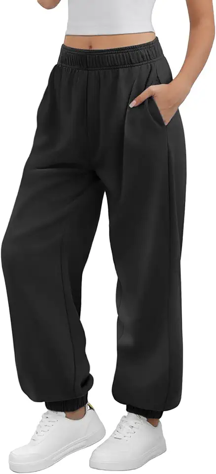 ATHMILE Sweatpants Women Baggy Lounge Pants Workout Gym Active High Waisted Comfy Joggers for Women Fall Clothes 2025