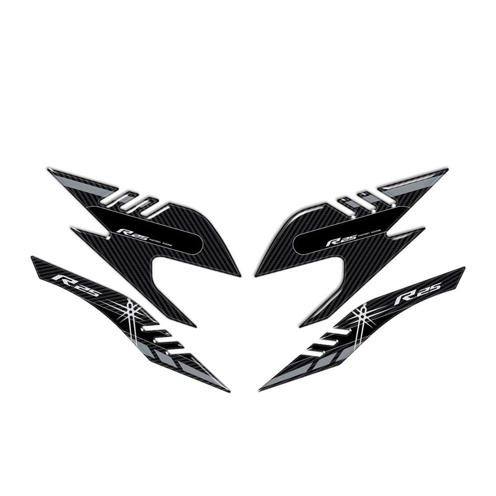Fuel Tank Pad for YZF-R25 YZF R25 YZFR25 2019 2021 2023 Motorcycle Side Fuel Tank Pad Protector Sticker Decal Grip Traction Pads