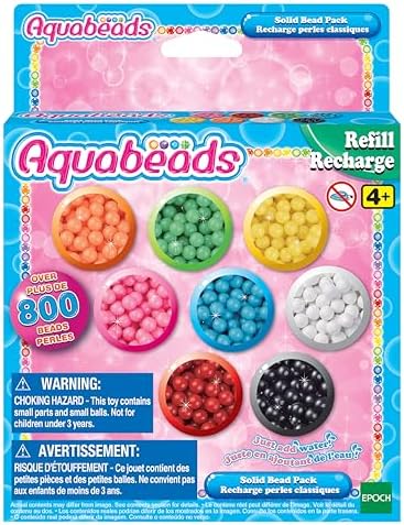 Aquabeads - Solid Bead Pack - Water Fuse Bead Refill Pack image 4